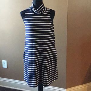 Sleeveless Stripe Dress